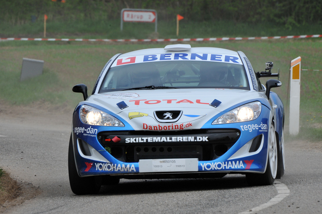 Kjeld Seidler og Marc Troels-Smith fik rykket deres bremsepunkter under Rally Den Jyske Sparekasse.
